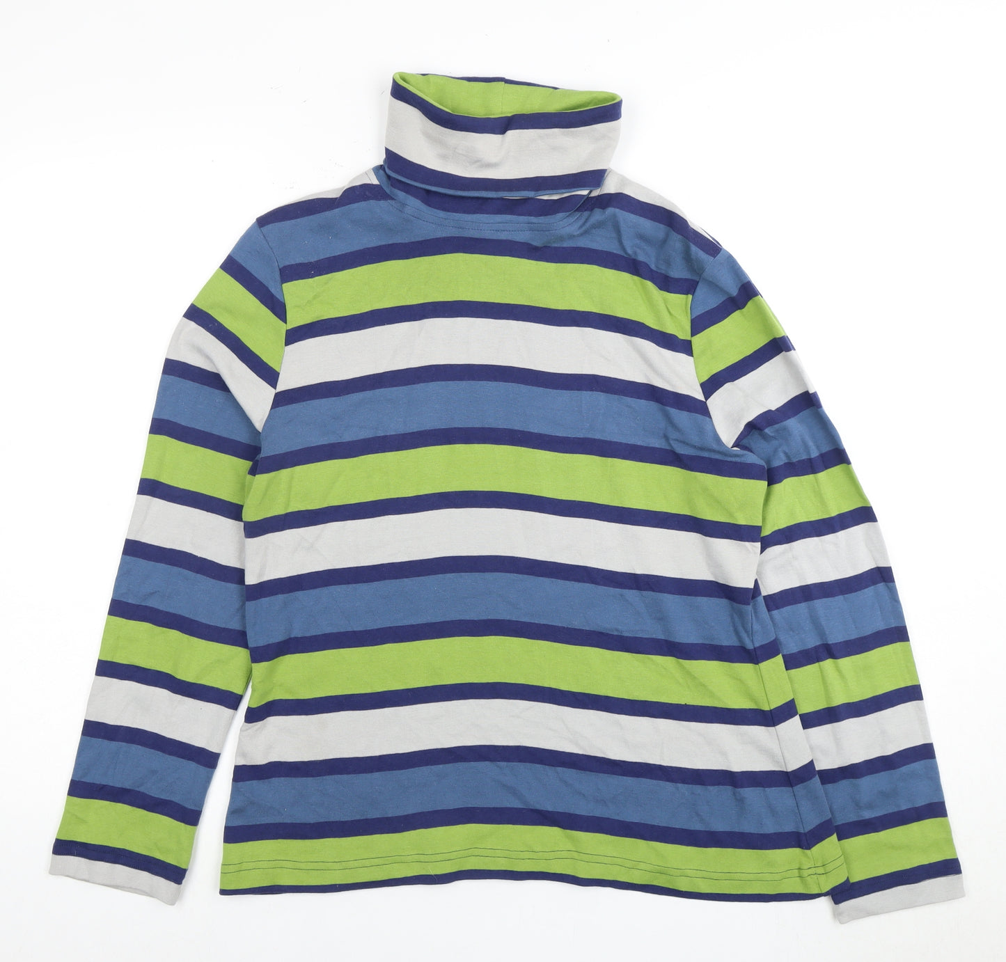 Tara Women's Multicoloured Striped T-Shirt L