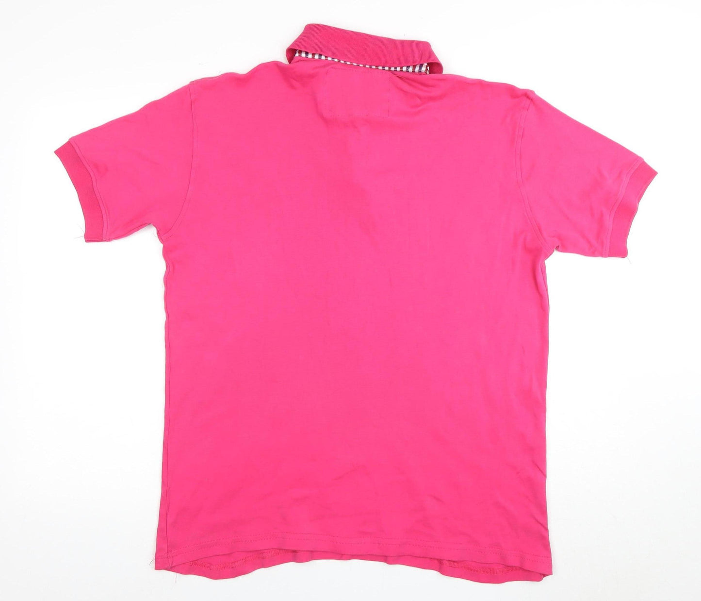 GANT Men's Pink 3XL Polo Shirt - Short Sleeve, Cotton