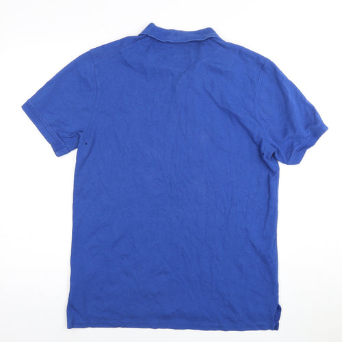 Nike Men's Blue Polo Shirt M Short Sleeve Sporty