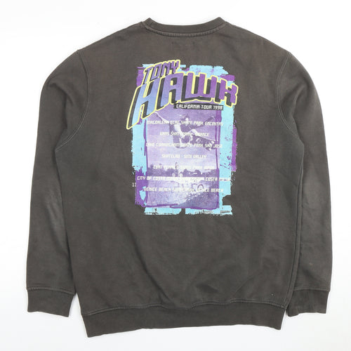 Tony Hawk Men's Grey Graphic Sweatshirt S