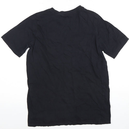 Nike Boys Black Sports T-Shirt XL Graphic Print