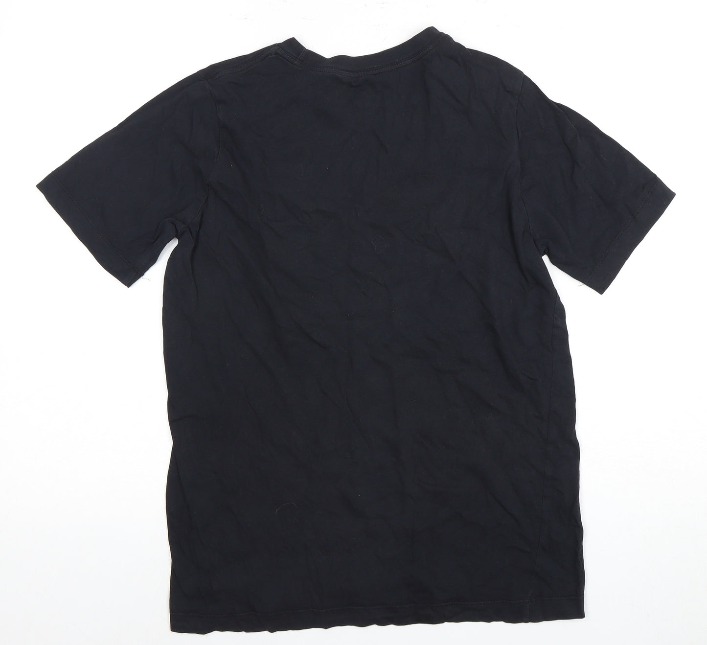 Nike Boys Black Sports T-Shirt XL Graphic Print