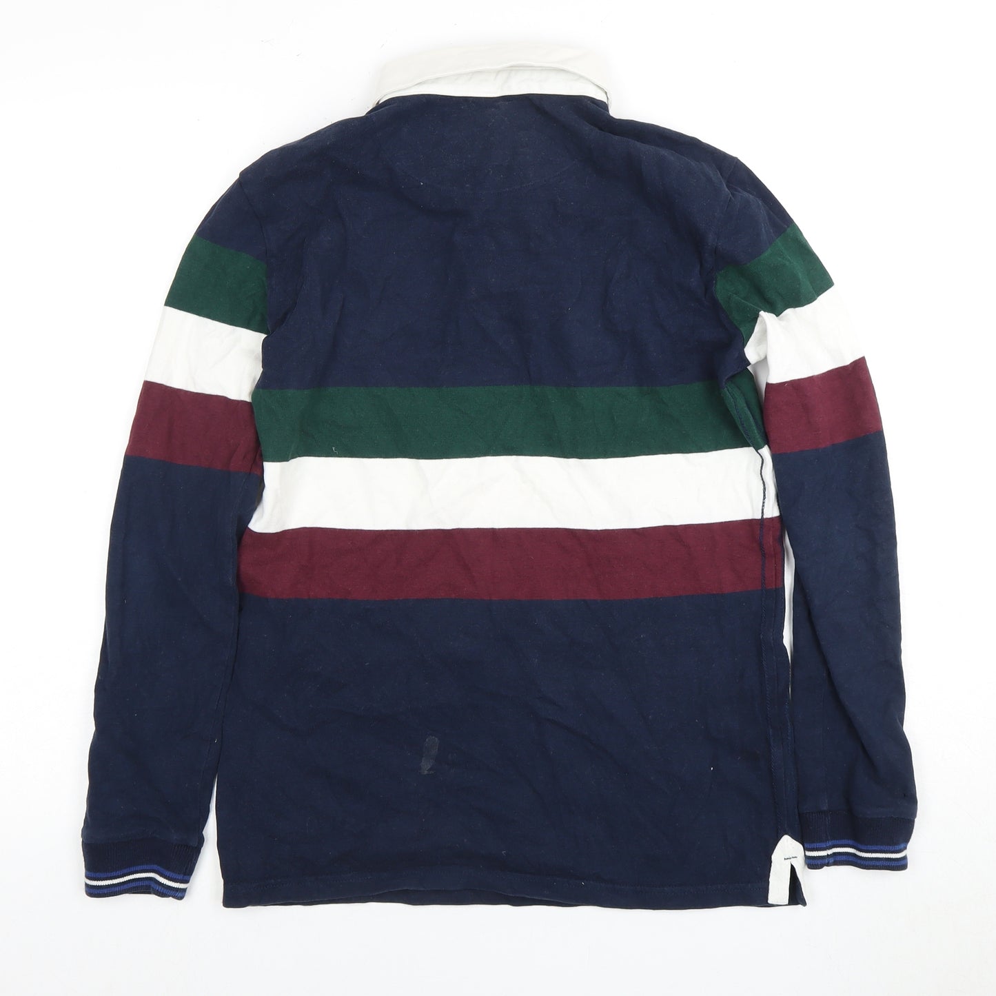 Marks and Spencer Boys Multicoloured Polo 13-14 Years Stripe