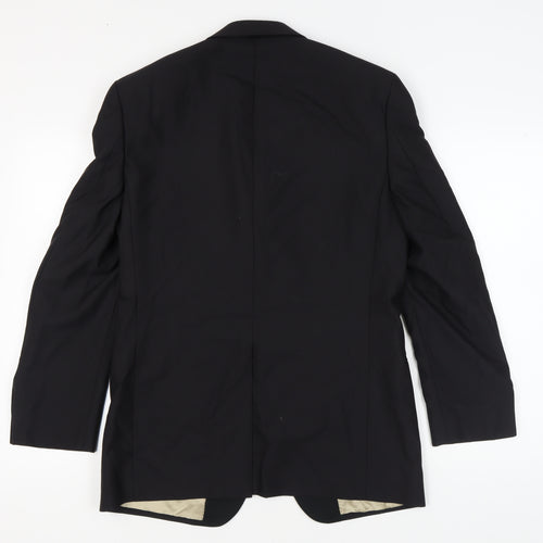 Marks and Spencer Men's Black Blazer M 38 Classic Fit