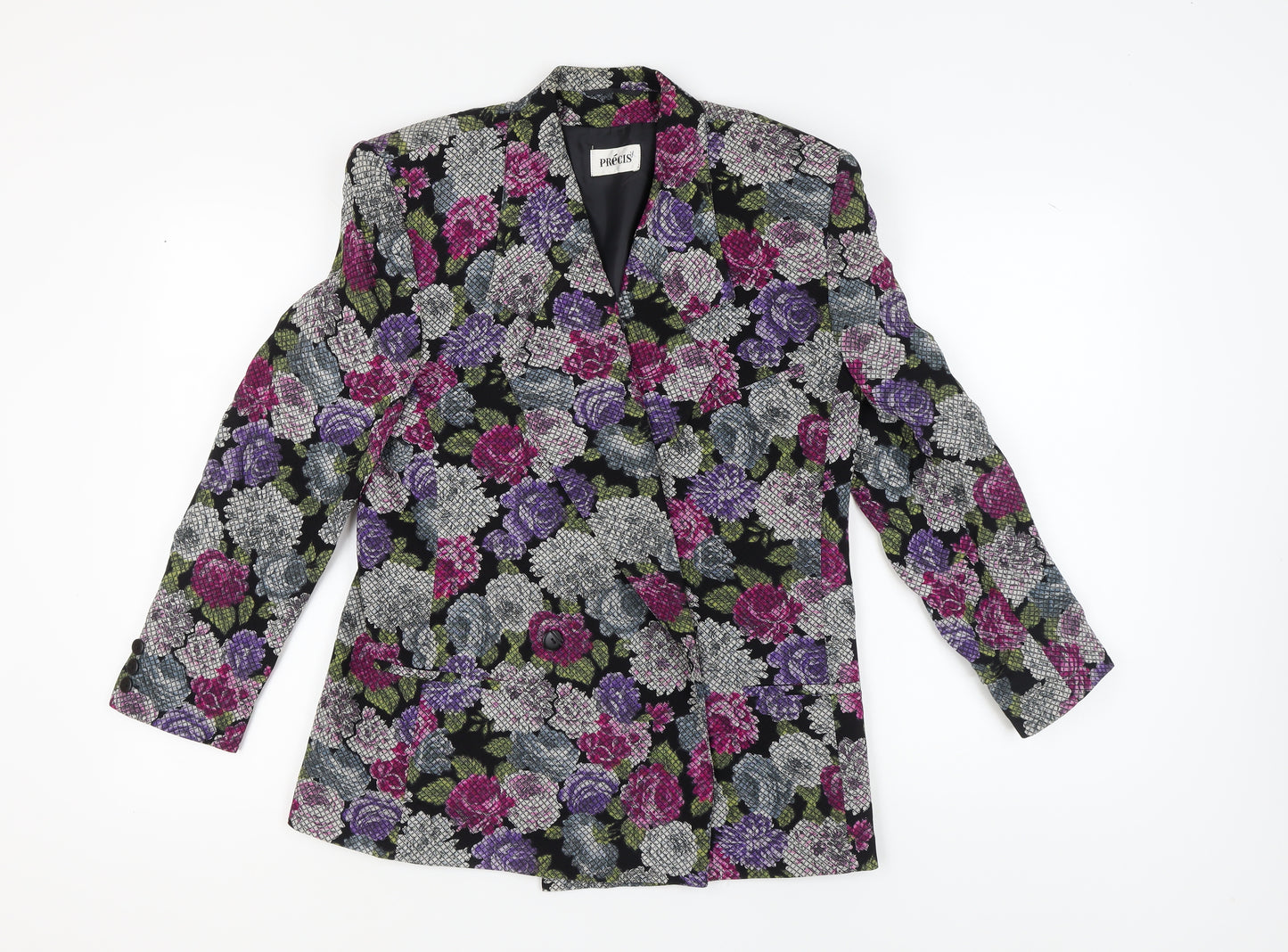 Précis Women's Multicoloured Floral Blazer, Size 14