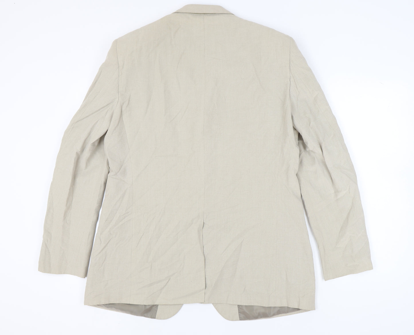 Tom English Beige Men's Blazer, Size 44L