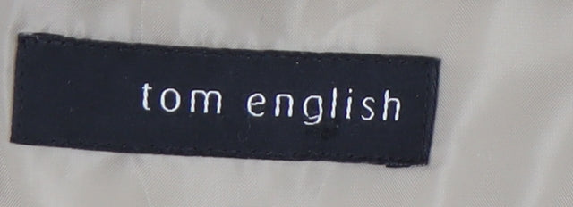 Tom English Beige Men's Blazer, Size 44L