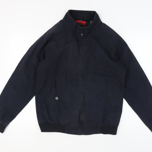 Paul Berman Men's Black Bomber Jacket, M, Autumn/Winter