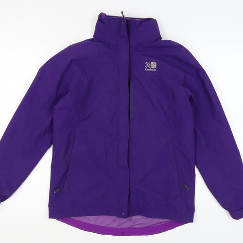 Karrimor Women's Purple Waterproof Jacket Size 10