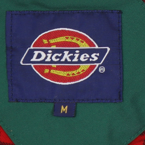 Dickies Men's Green Waistcoat M Polyester Cotton Casual