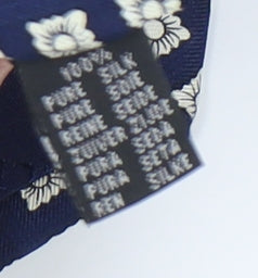 Hesketh & Turner Men's Blue Silk Designer Tie