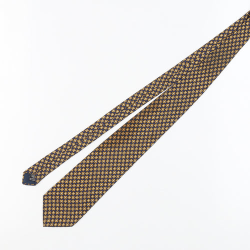 Beaufort Men's Blue Floral Silk Tie