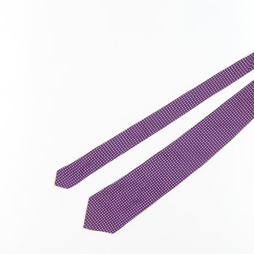 Marks and Spencer Men's Purple Paisley Tie One Size