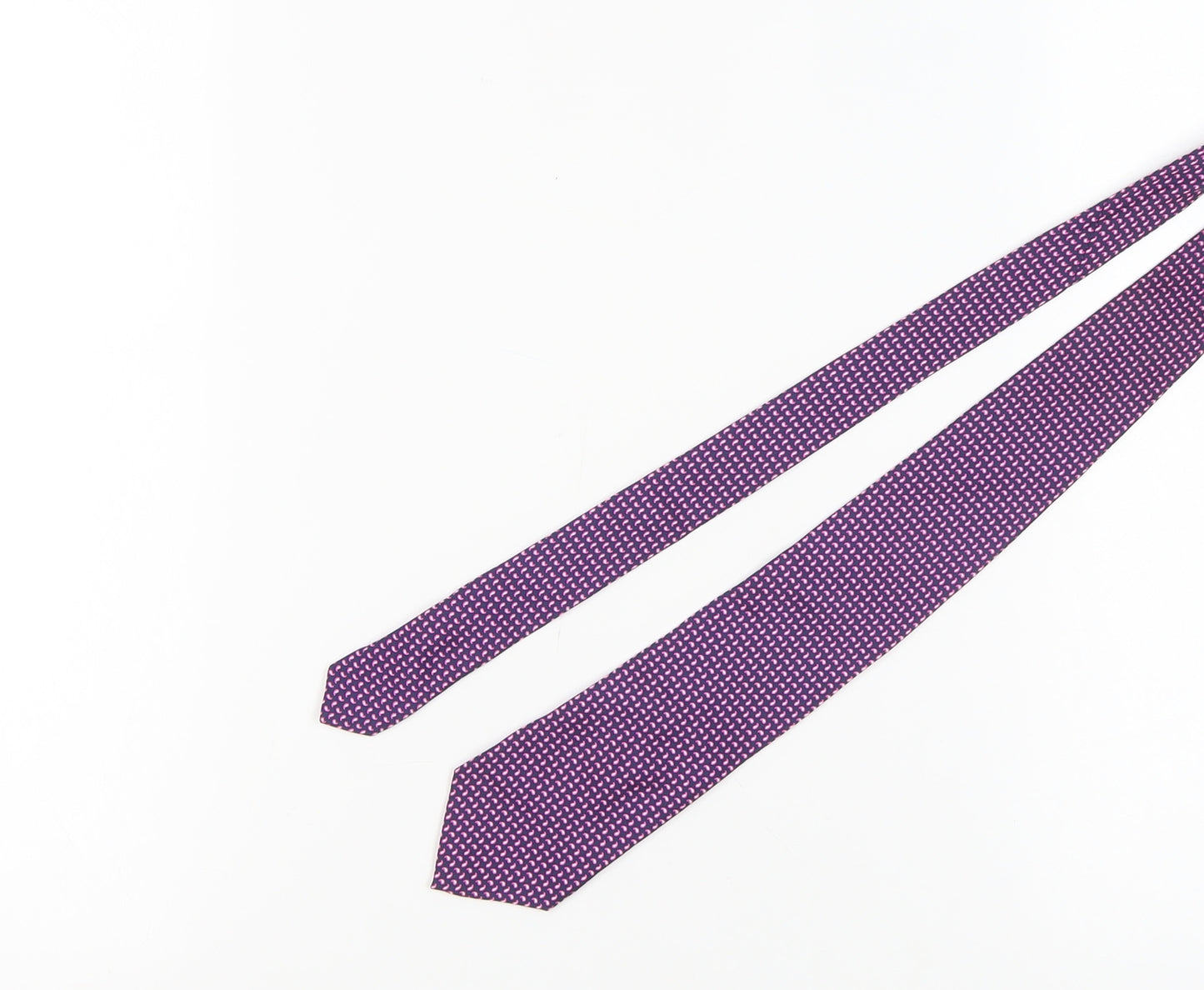Marks and Spencer Men's Purple Paisley Tie One Size