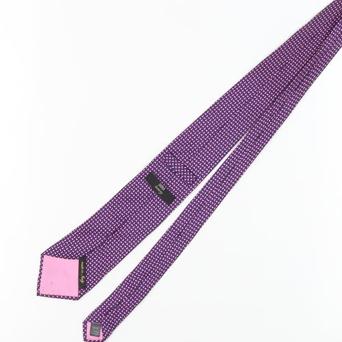 Marks and Spencer Men's Purple Paisley Tie One Size