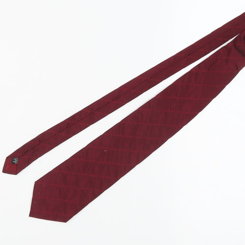 Michaelis Men's Red Silk Tie