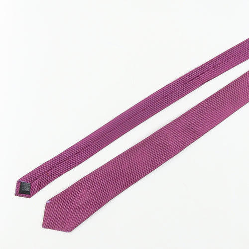 French Connection Men's Purple Slim Silk Tie