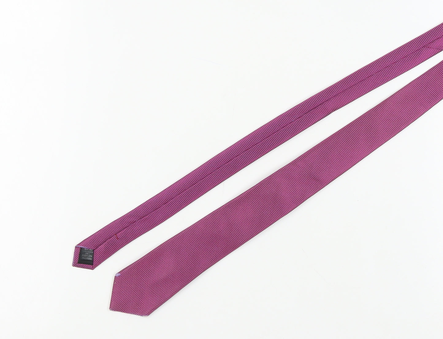 French Connection Men's Purple Slim Silk Tie