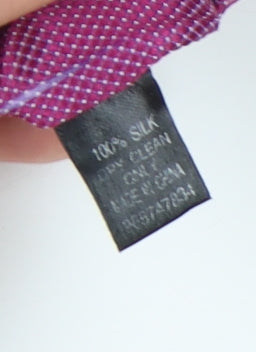 French Connection Men's Purple Slim Silk Tie