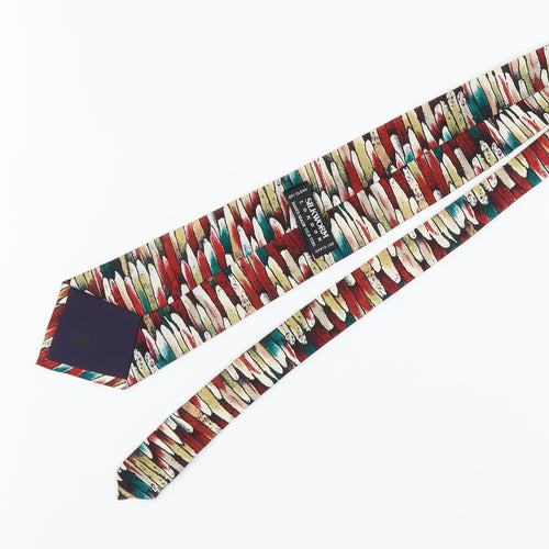 SILKWORM London Men's Multicoloured Slim Tie