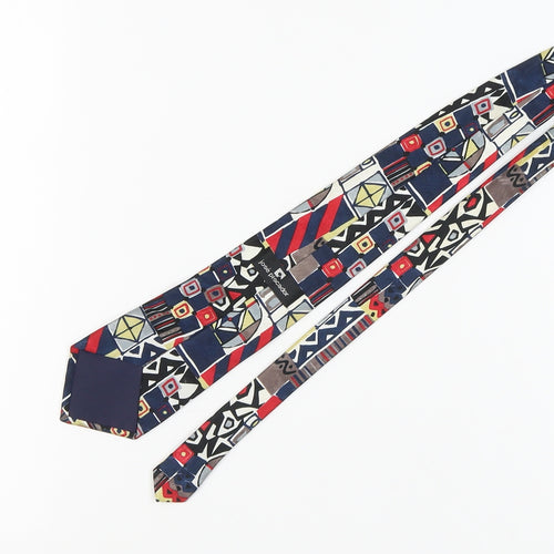 José Piscador Men's Multicoloured Slim Tie in Silk