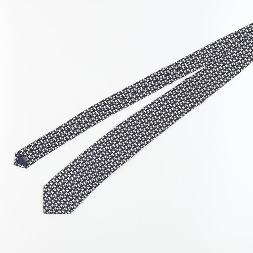 Marks and Spencer Men's Navy Silk Slim Tie