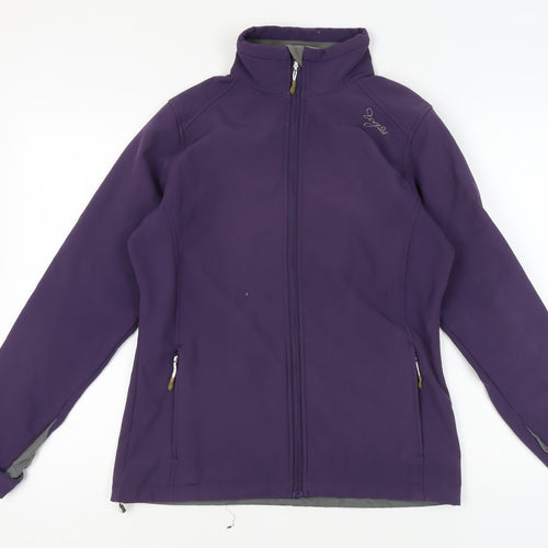 TOG24 Women's Purple Softshell Jacket Size 10-12