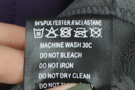 TOG24 Women's Purple Softshell Jacket Size 10-12