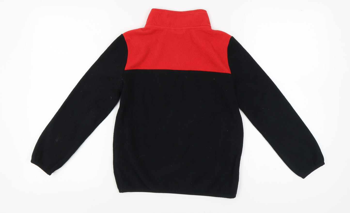 Puma Boys Black & Red Fleece Sweatshirt M - Sports Style