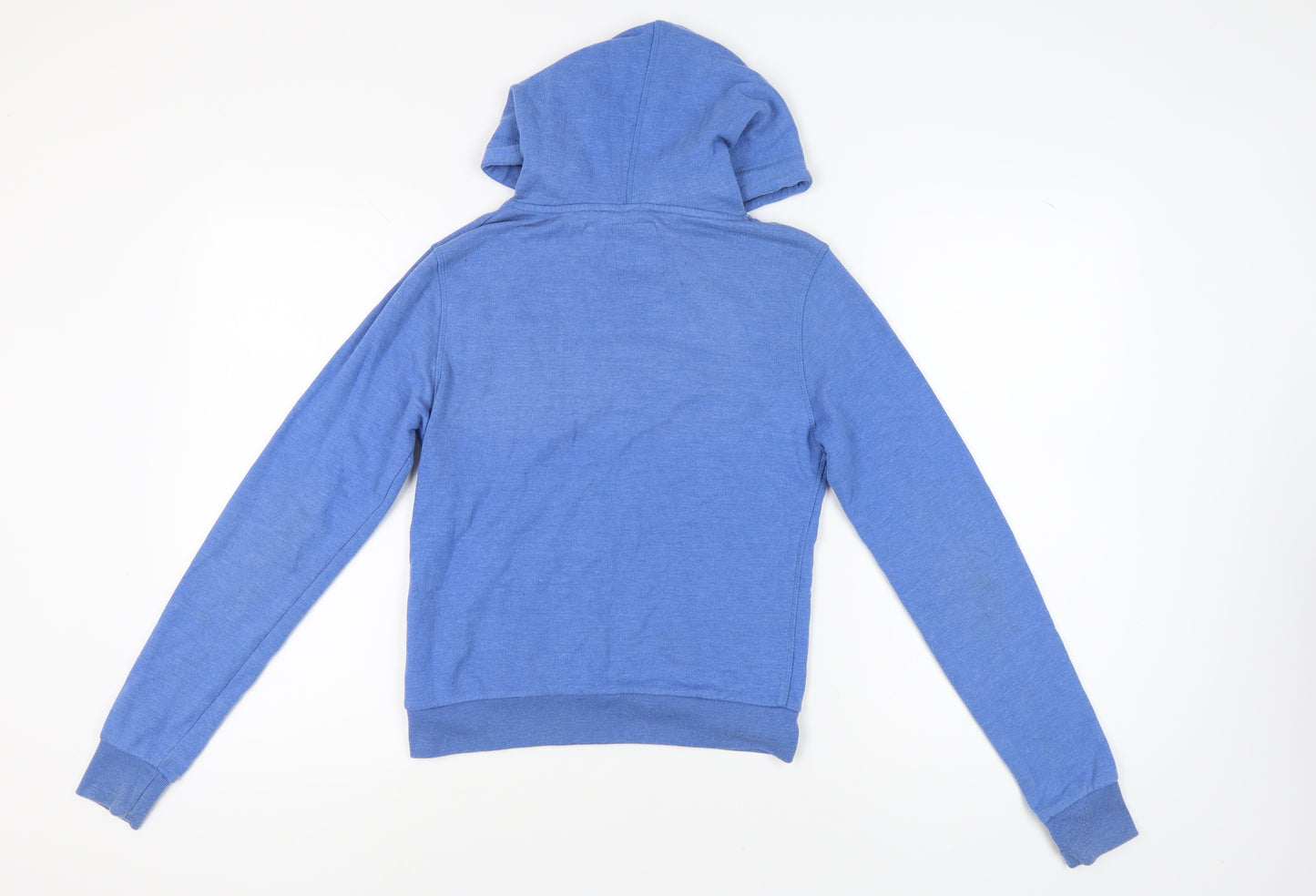Superdry Women's Blue Pullover Hoodie M Lightweight