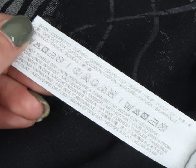 Disney Store Unisex Adults Black M Pullover Hoodie