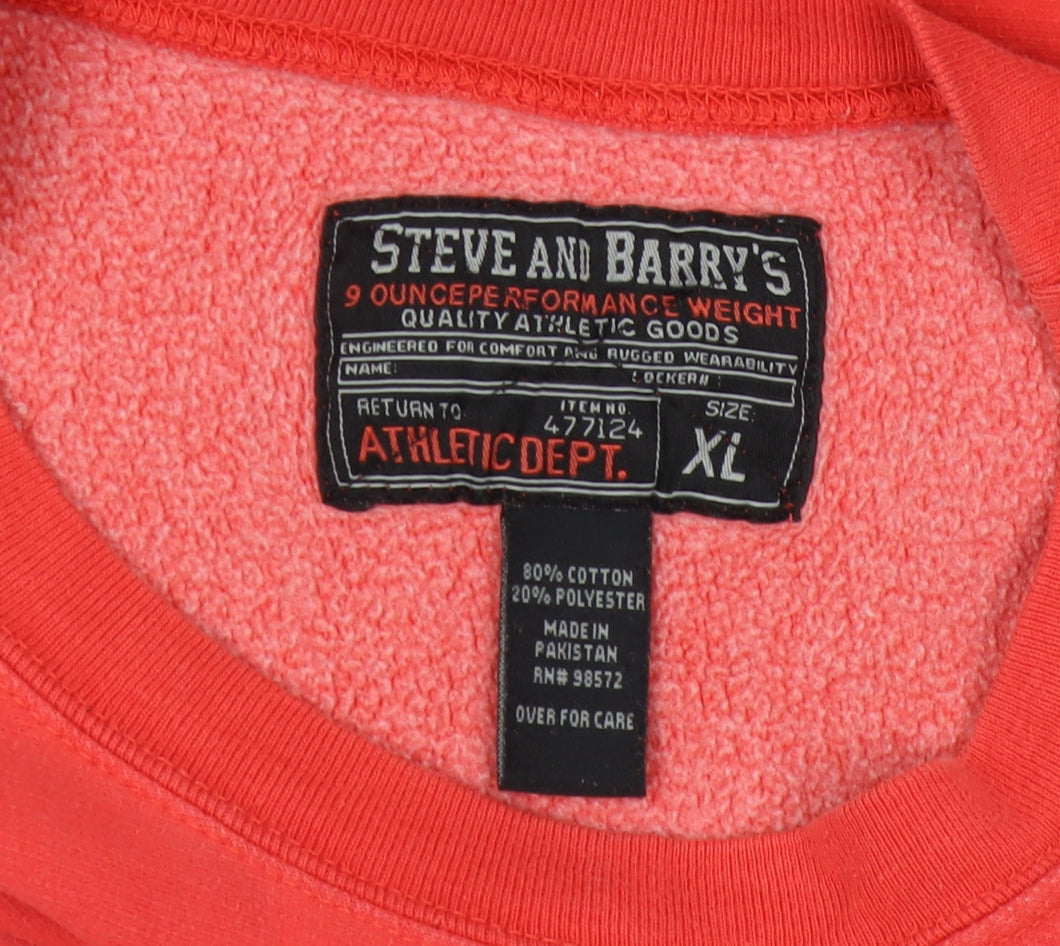 Steve and Barry's Unisex Red Sweatshirt XL
