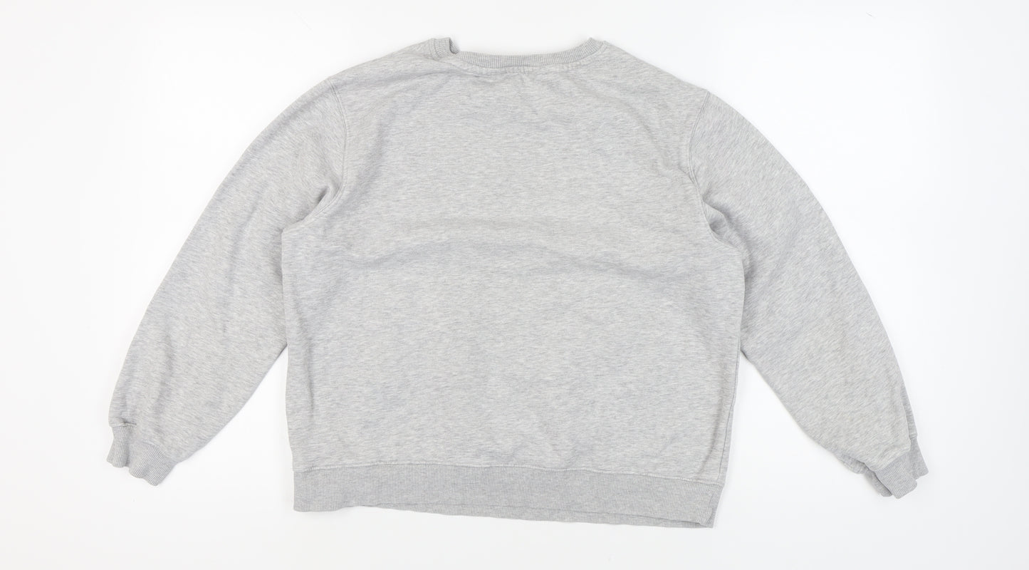 Marks and Spencer Women's Grey Graphic Print Sweatshirt