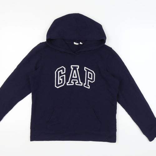 GAP Women's Blue Pullover Hoodie, Size S