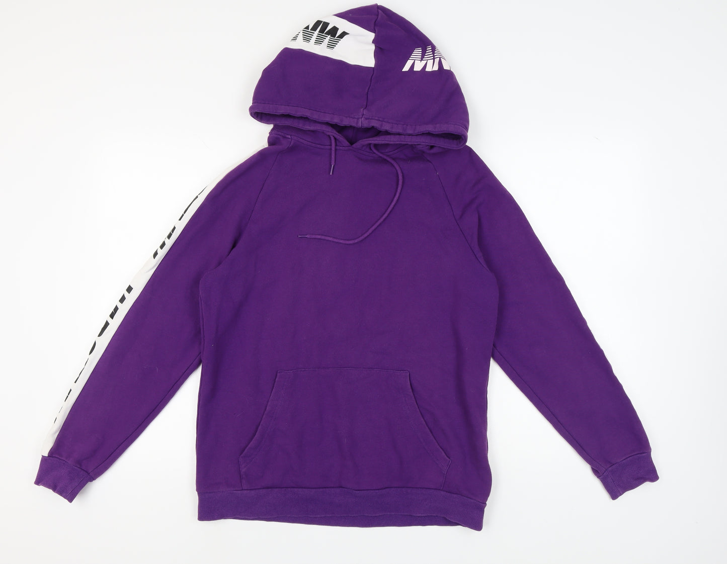 Somethnew Men's Purple Pullover Hoodie M