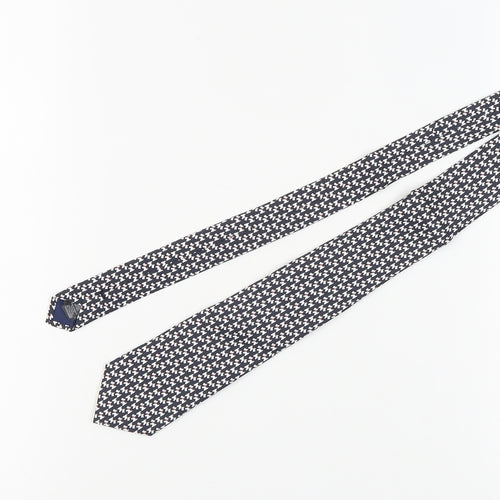 Marks & Spencer Silk Geometric Slim Tie - Men's One Size