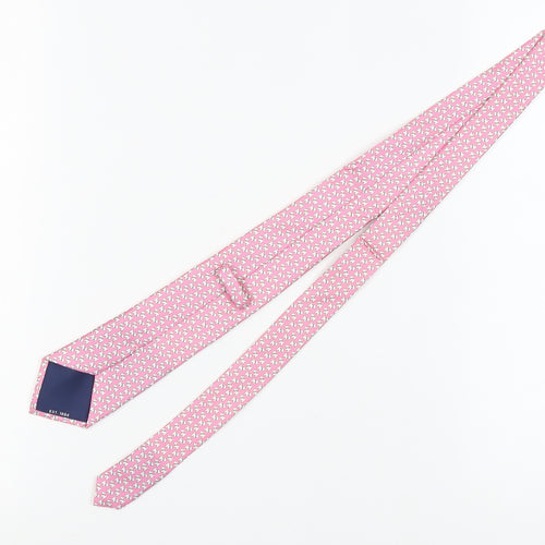Marks and Spencer Men's Pink Silk Slim Tie