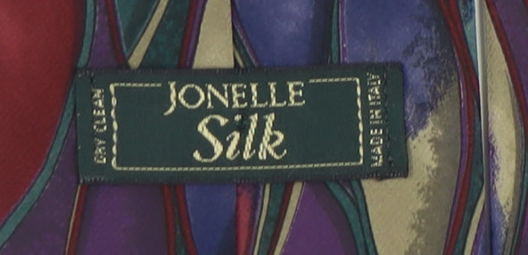 Jonelle Multicoloured Silk Tie for Men - Geometric Design