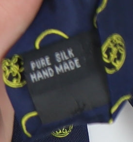 Toye, Kenning & Spencer Blue Geometric Silk Tie