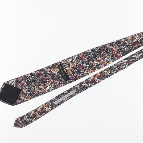 Peggy Guggenheim Men's Multicoloured Silk Designer Tie