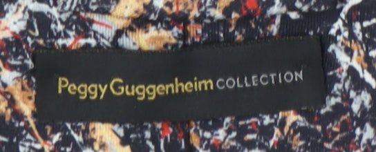 Peggy Guggenheim Men's Multicoloured Silk Designer Tie