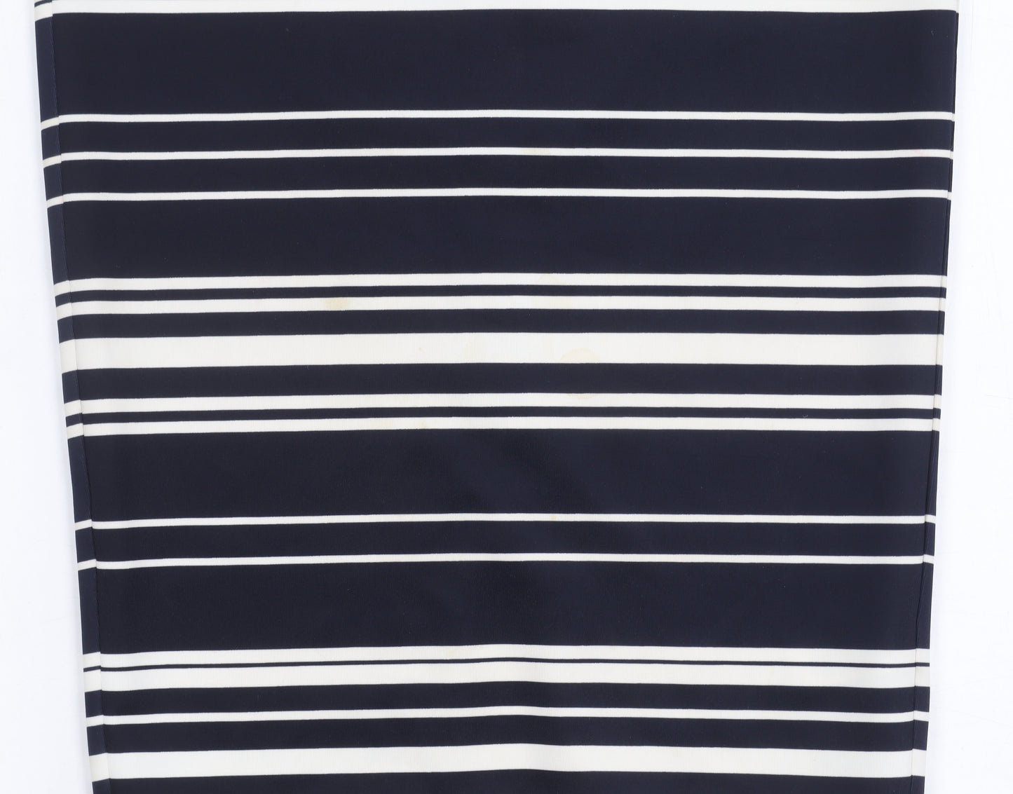 Marks and Spencer Women's Blue Striped Skirt Size 8