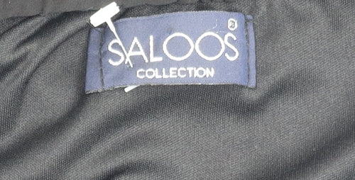 Saloos Women's Black Skirt, Size M, Polyester Blend