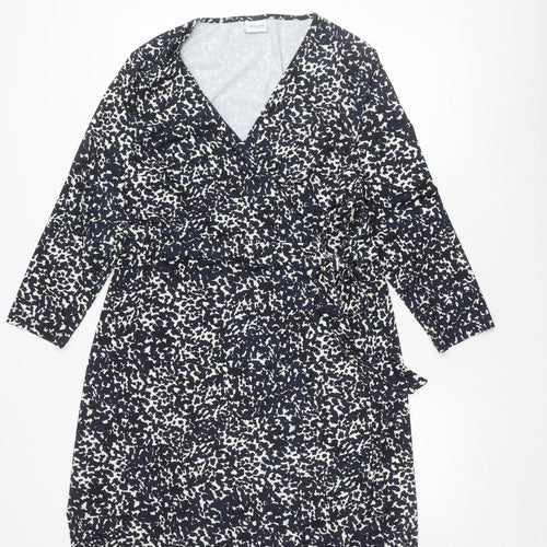 Together Women’s Multicoloured V-Neck Dress 16