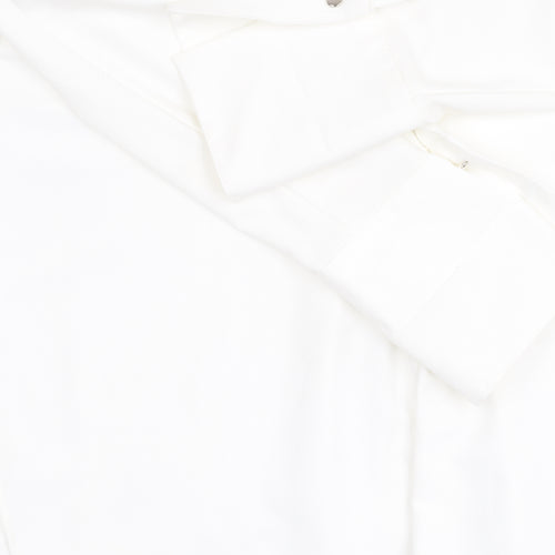 Marks and Spencer Ivory Blouse, Size 10, Women's Long Sleeve