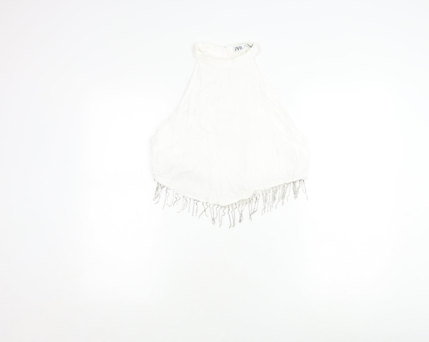Zara Women's White Camisole Blouse S
