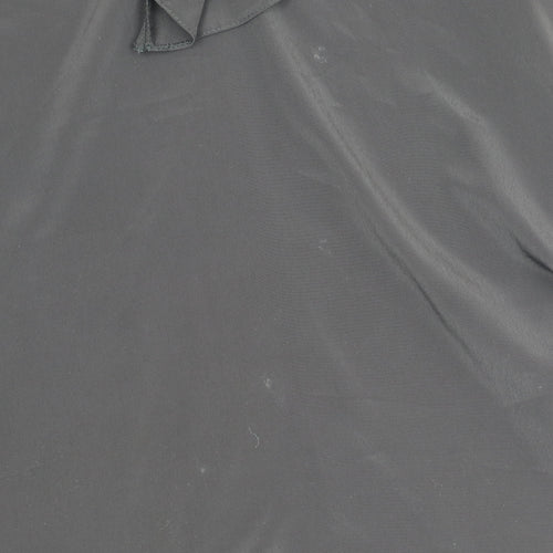 Wallis Women's Black Ruffle Blouse, Size 14