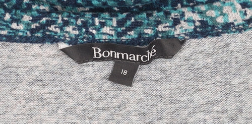 Bonmarché Women's Multicoloured Plaid Top Size 18