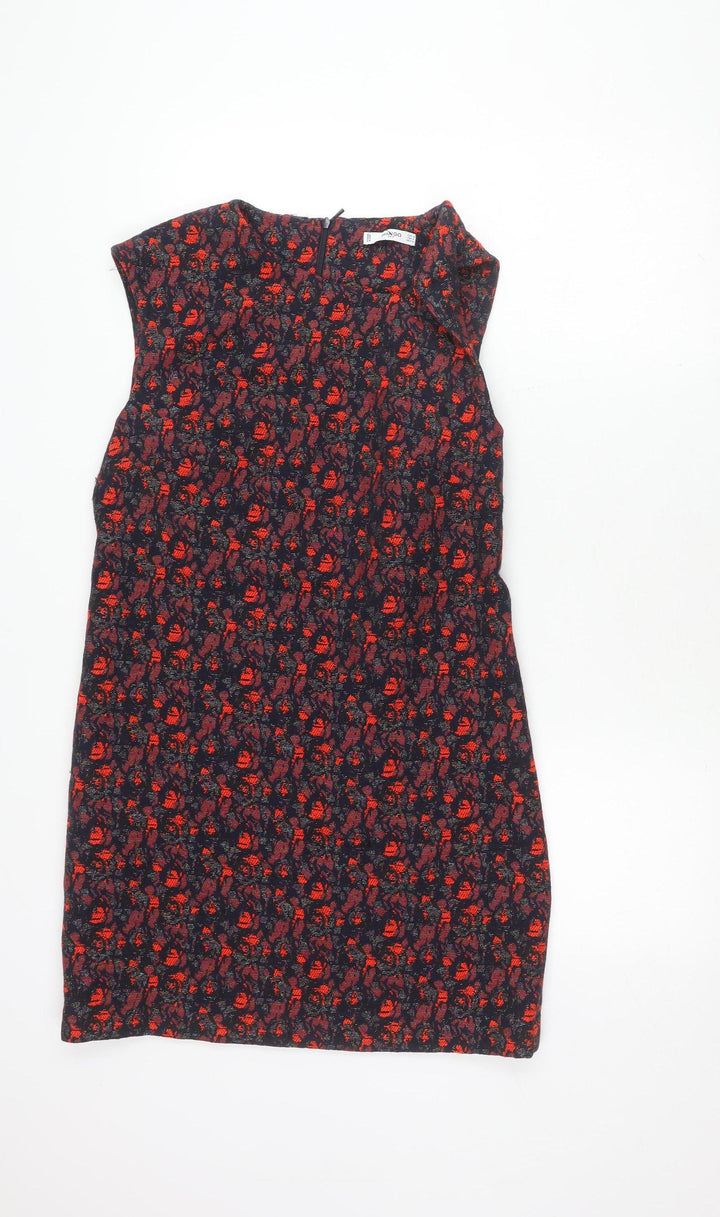 Mango Women's Sheath Dress Multicoloured Size 12