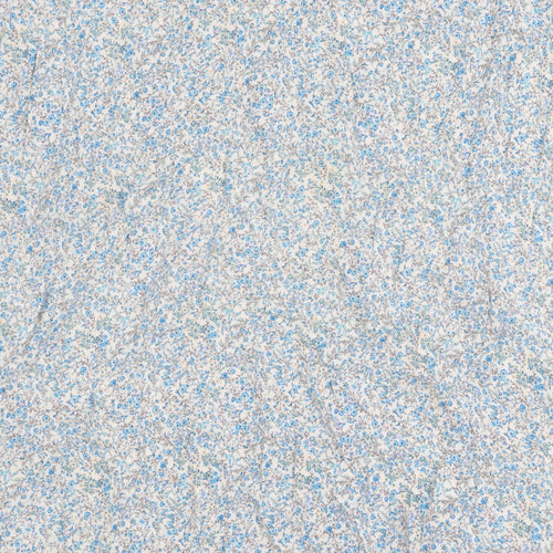 H&M Women's Blue Floral Viscose Dress Size 8